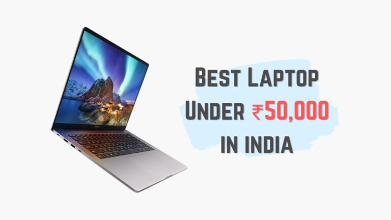 best laptop in india under 50000